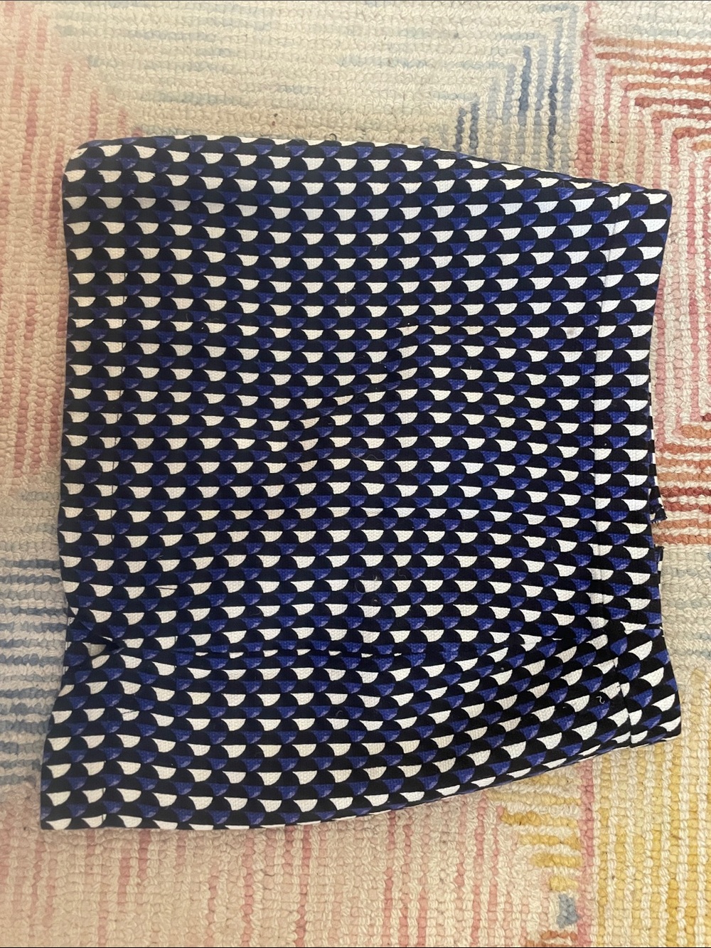 Patterned miniskirt